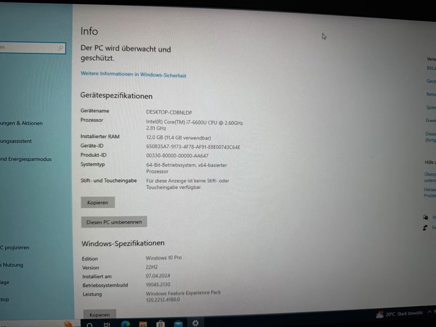 Lenovo Thinkpad T460 s , 14“ zoll, i7-6600U, 250 gb ssd, 12 GB RAM DDR-4, WIN 10