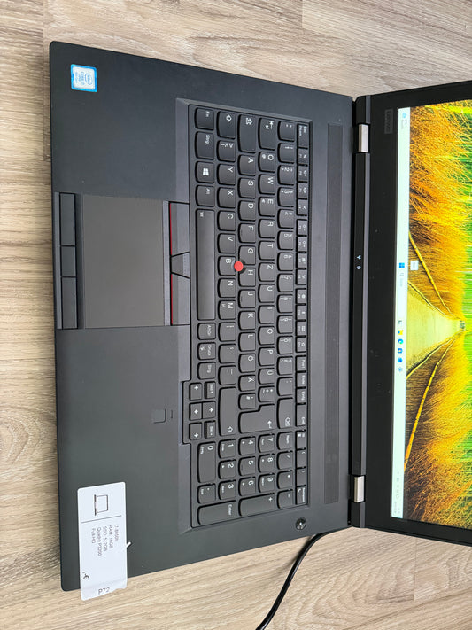 Lenovo Thinkpad P72- Intel i7-8850H -FULL HD  - 32/64 GB  RAM - Nvidia Quadro P3200 - 512 GB SSD - Windows 11
