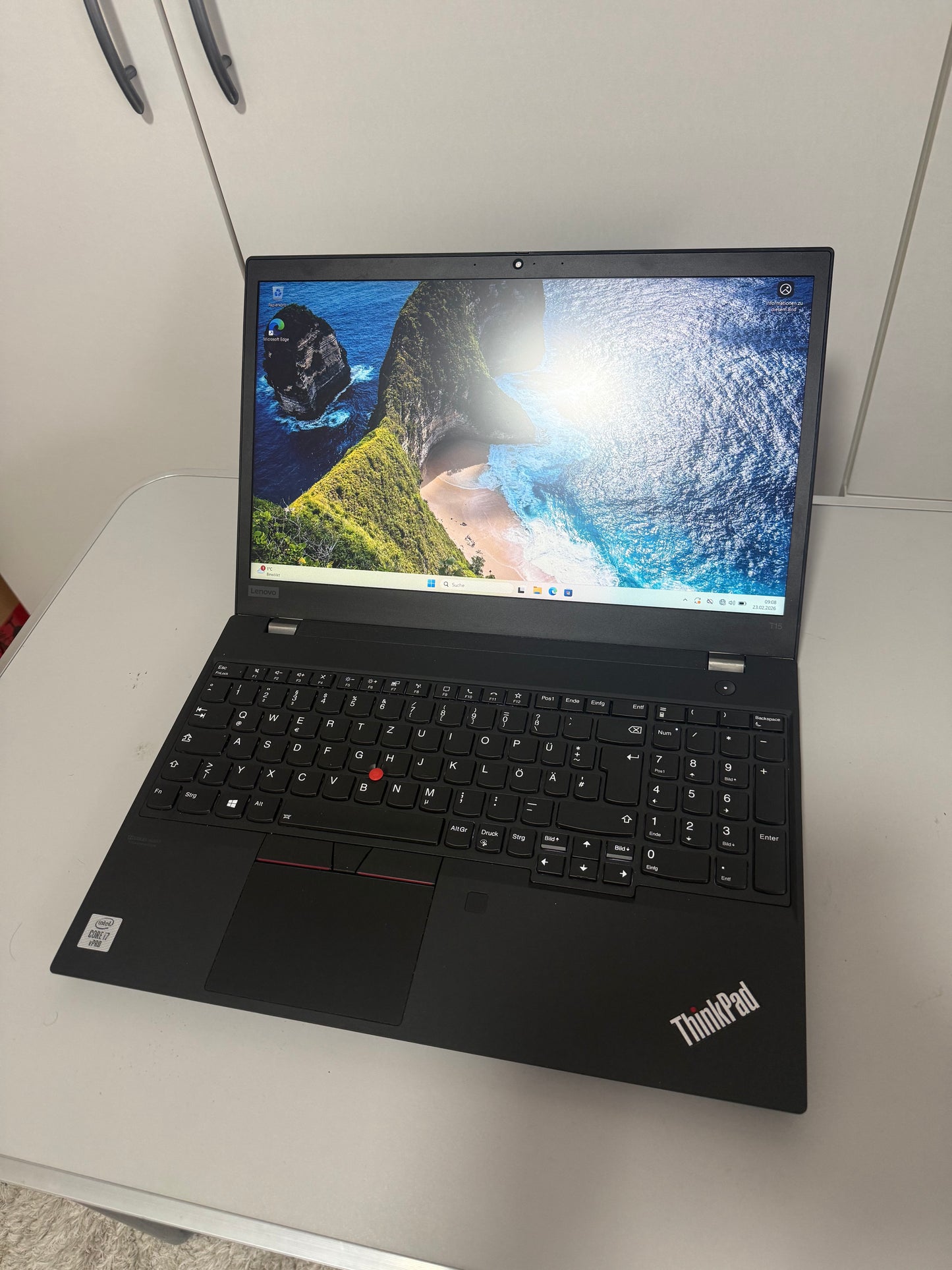 Lenovo ThinkPad T15 i7-10610U 16GB DDR4 15,6" FHD 512GB NVMe SSD Win 11 Pro