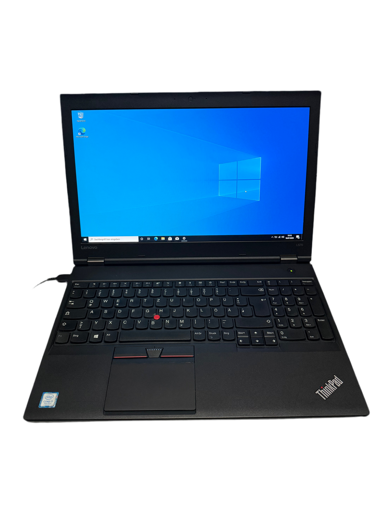Lenovo Thinkpad L570, 15,6“ Zoll, 500gb ssd, i7-7500U, 32 GB RAM DDR-4, WIN 10