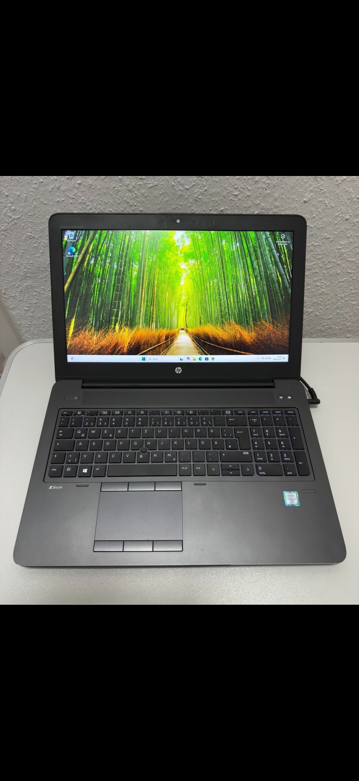 HP Zbook 15 G3 |15,6“ zoll  Full HD |Laptop Intel  i7-6820HQ | 32 GB RAM | NVIDIA  Quadro M1000M | Windows 11 Pro